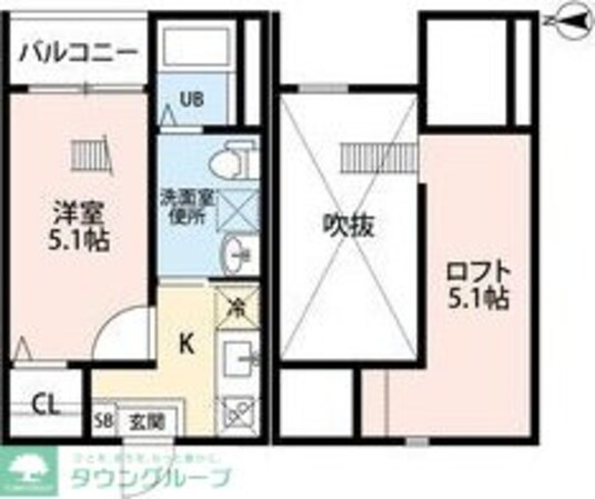 カミノサントゥアリオの物件間取画像